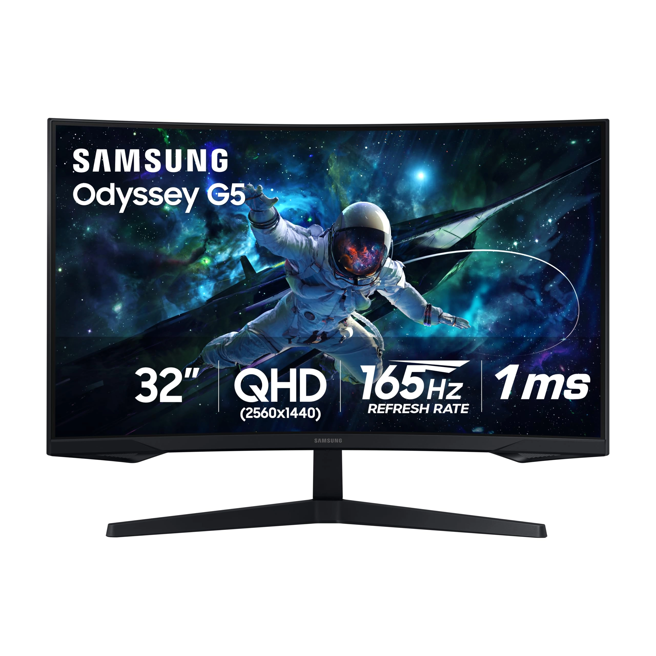 Samsung Odyssey G55C - LS32CG550ENXZA 32-inch 2,560 x 1,440 Pixels