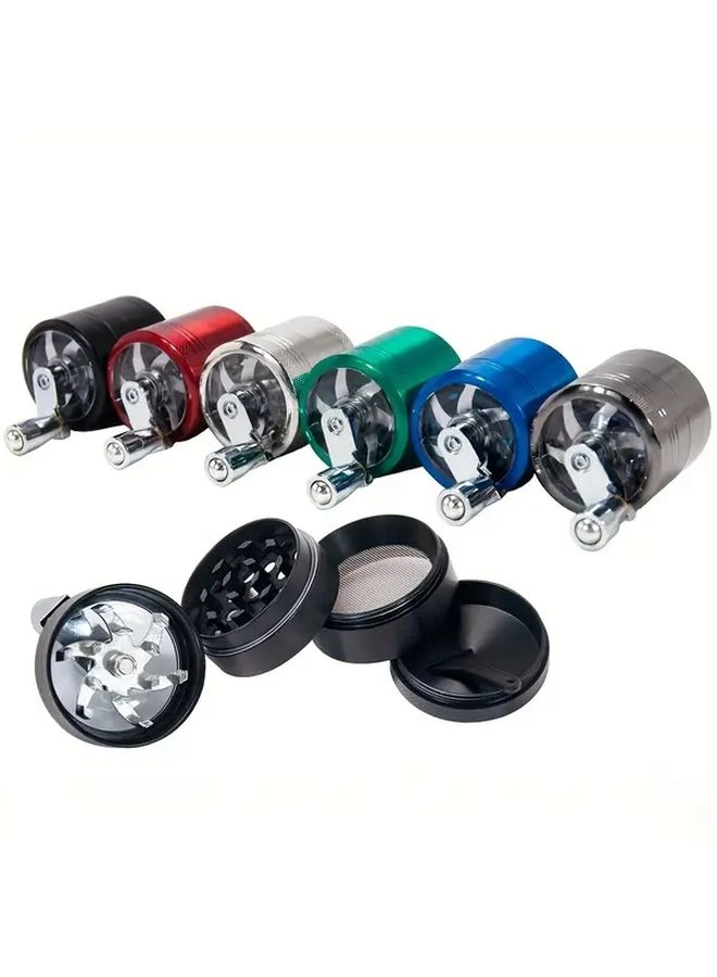 Generic Herb Grinder - 40mm 4-layer red