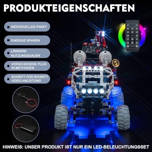 Mars Crew Exploration Rover for LEGO Mars Crew Exploration Rover 42180 - Copper 5 Volts (DC)