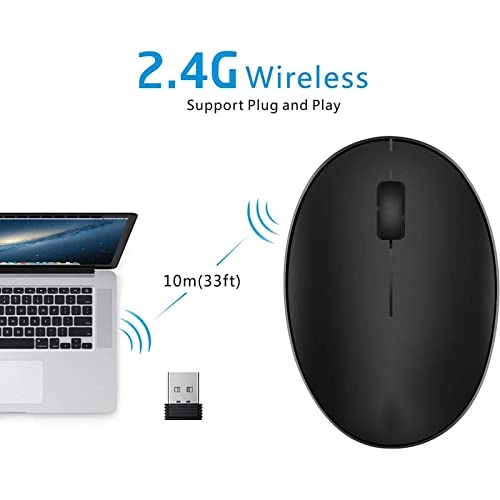 Mini Rechargeable Optical Mouse - Wireless