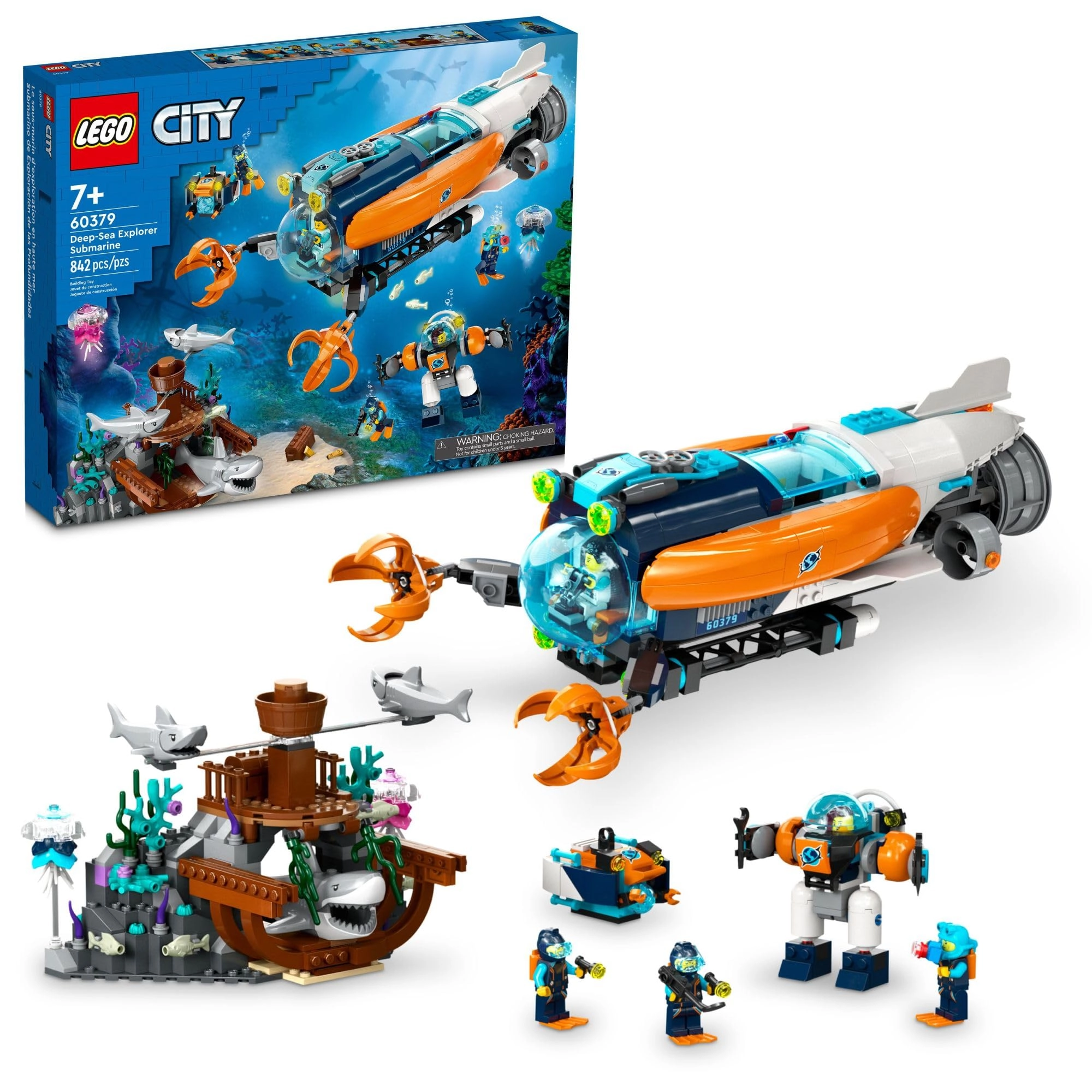 LEGO City Deep-Sea Explorer Submarine (60379)