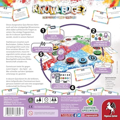 Knowledge Das Quiz ohne Fragen: Edition Spielwiese (German)