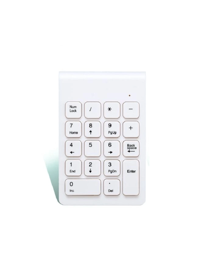 Mini 2.4G Wireless Numeric Keypad - 18 keys 10 meter AAA