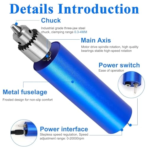 Mini Electric Drill - Corded Electric 105 attachments