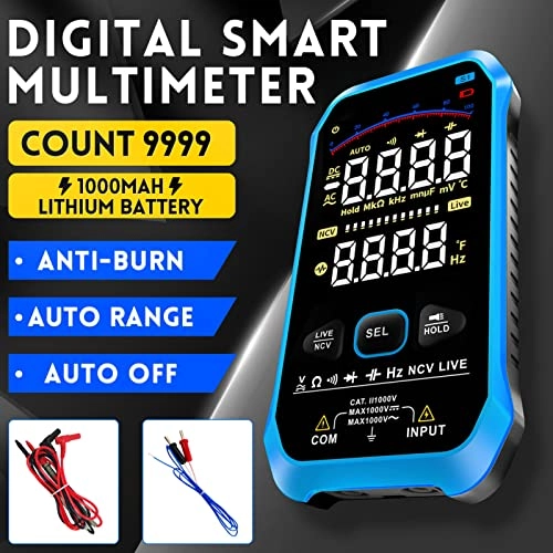 Digital LCD Multimeter - High Accuracy AC DC