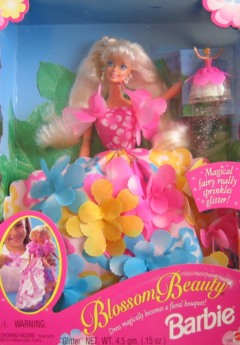Barbie Blossom Beauty Doll - 11.5" Transforming Dress Ages 3+