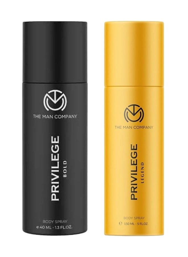 Privilege Active Deodorant For Men Pack