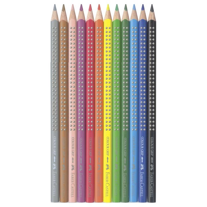 Grip Colored Ecopencils - 12 Count