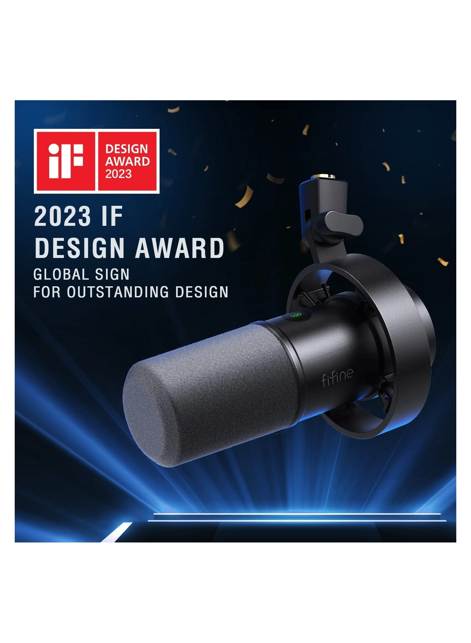 K688P XLR+USB Microphone