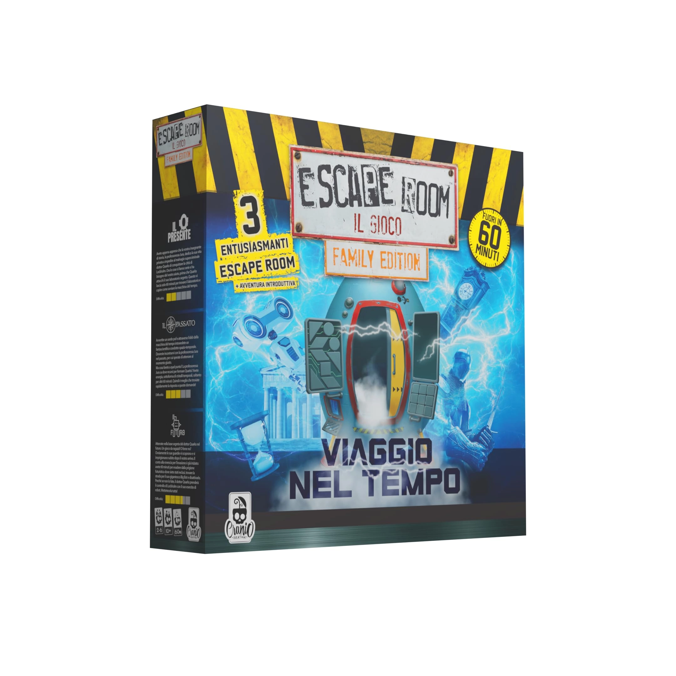 Cranio Creations Escape Room Viaggio Nel Tempo: Family Edition (Italian)