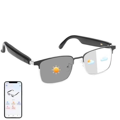 Smart Glasses - Auto Power On/Off Bluetooth UV400/Blue Light Protection