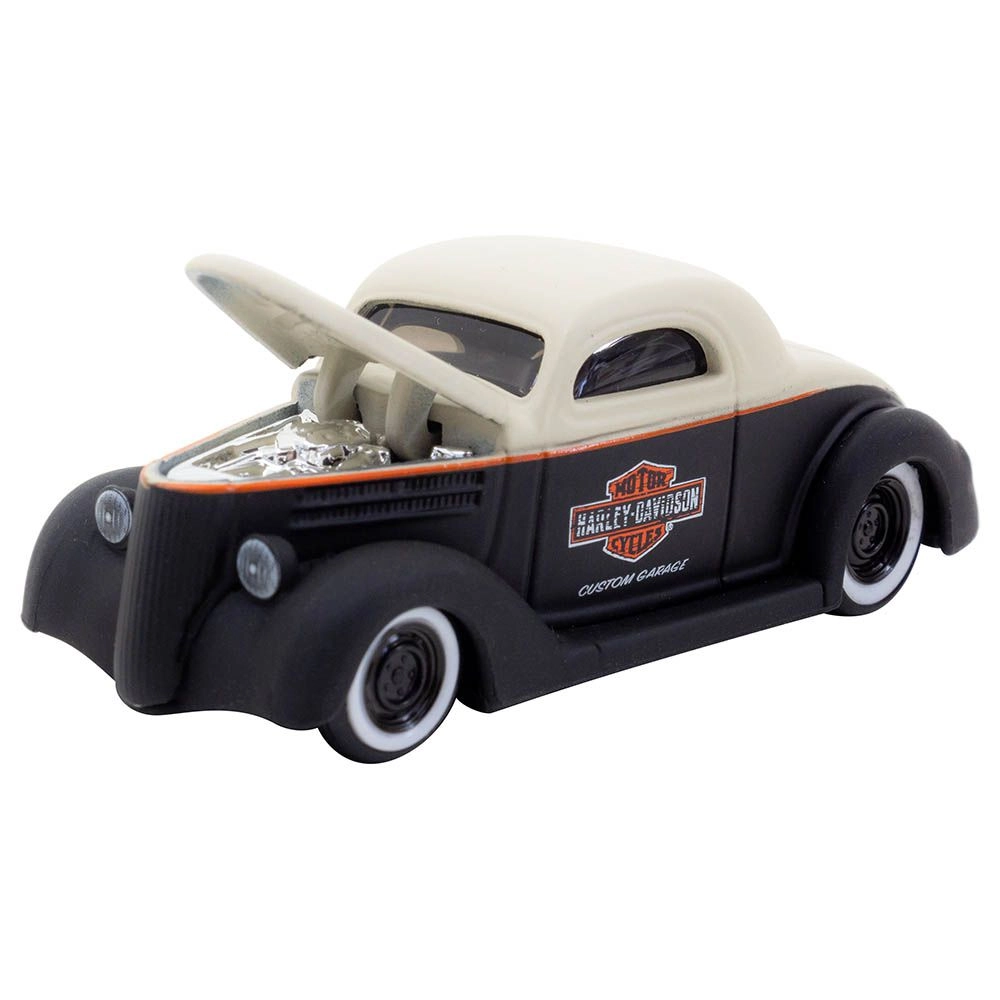 Maisto Hd Series Custom Cars 1936 Ford Coupe - Black/White