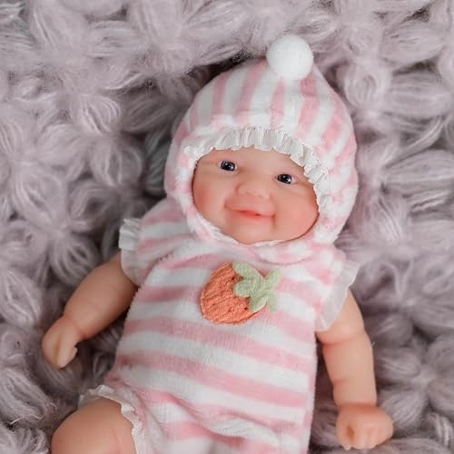 Reborn Baby Doll - 6 inch Silicone
