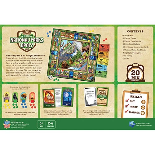 Opoly Jr.: National Parks