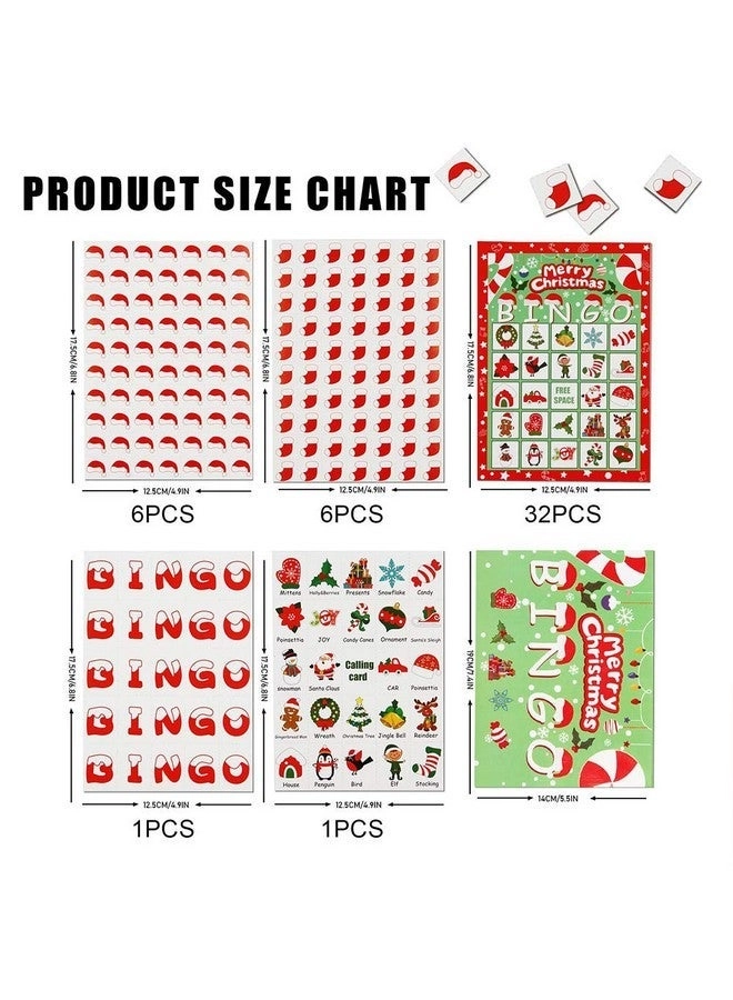 Christmas Bingo Game - 32 Players