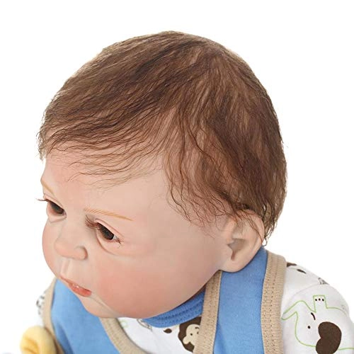 Reborn Baby Doll - 55cm/22in Soft Silicone Dressed