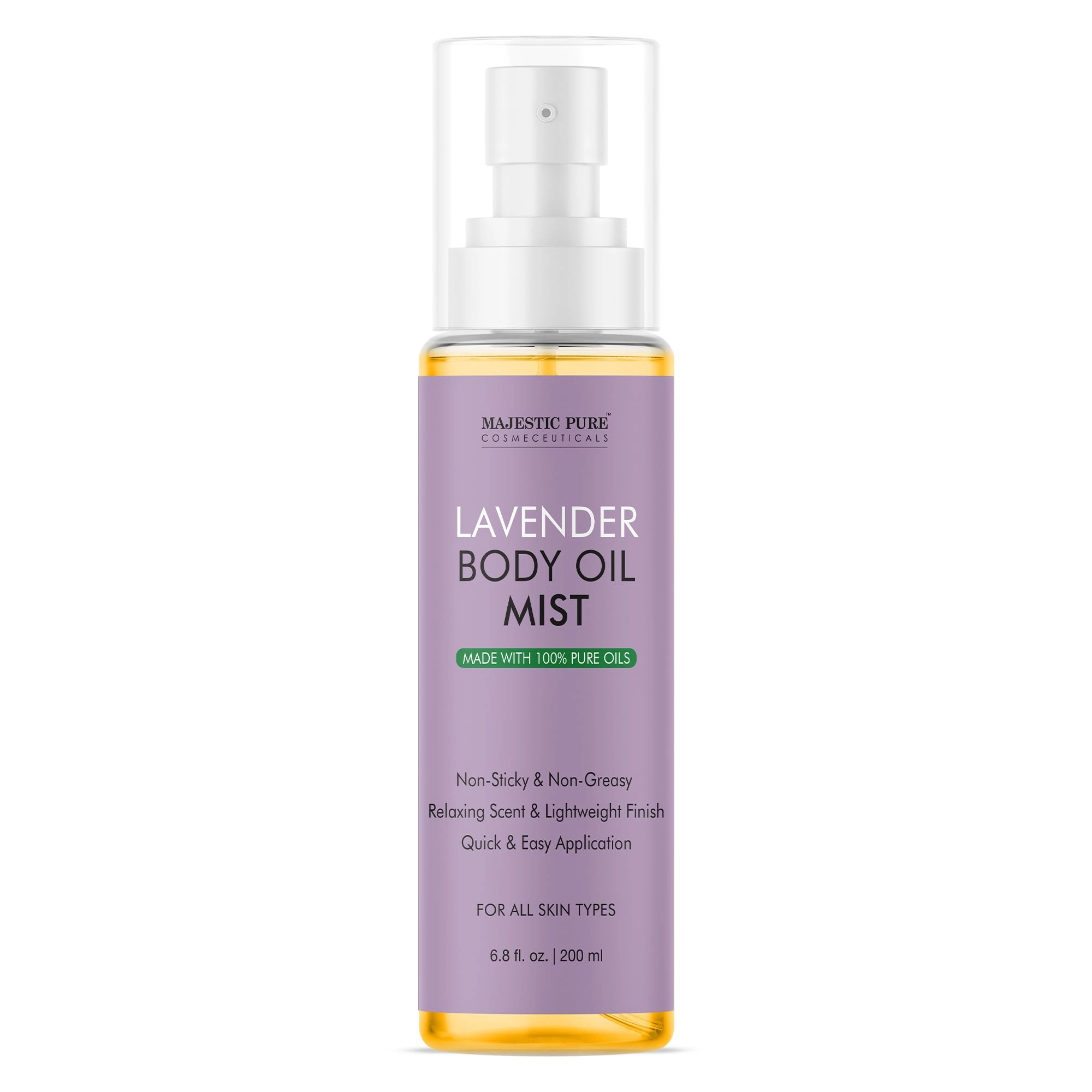Majestic Pure Lavender Oil Body Mist - 6.8 Fl Oz Lavender