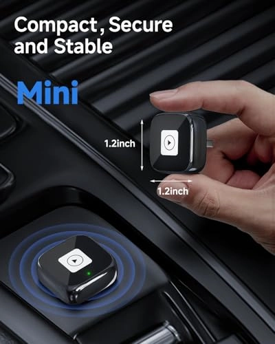 Wireless Car Play Adapter - Apple CarPlay Android Auto Plug & Play