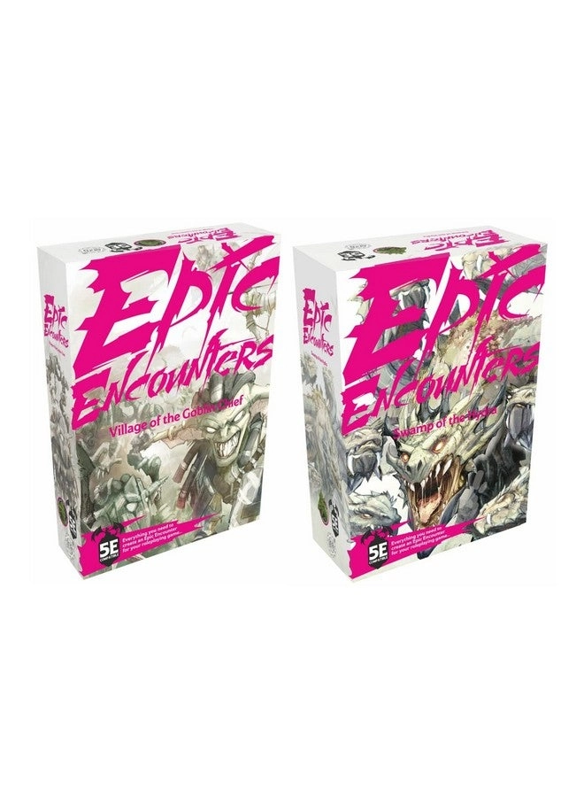 Steamforged Games Epic Encounters: Swamp of The Hydra + Epic Encounters: Village of The Goblin Chief