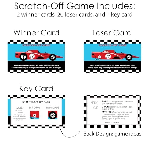 Lets Go Racing - 12 years and up 22 Count Baby