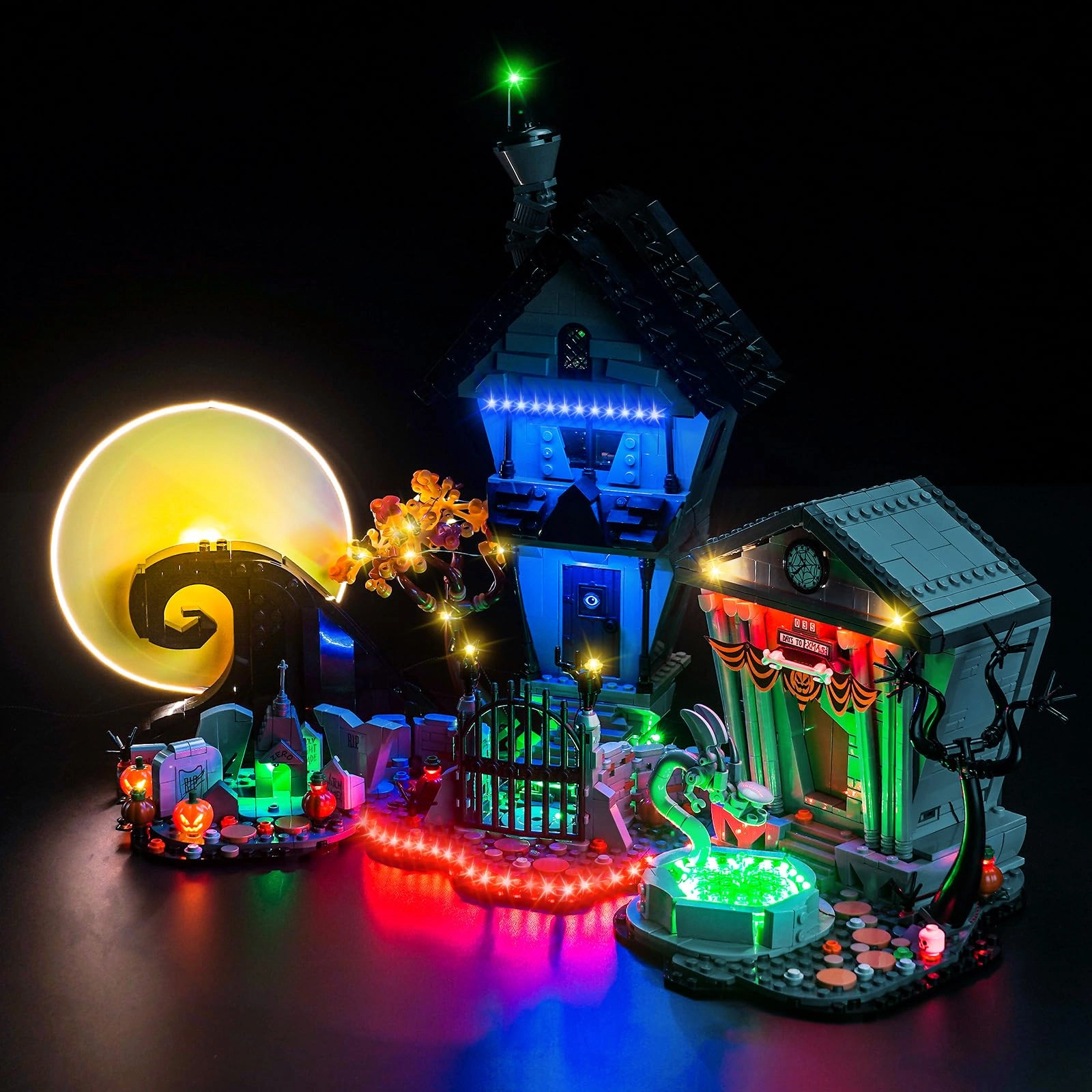 BrickBling 21351 The Nightmare Before Christmas - LED Light Set Standard Version