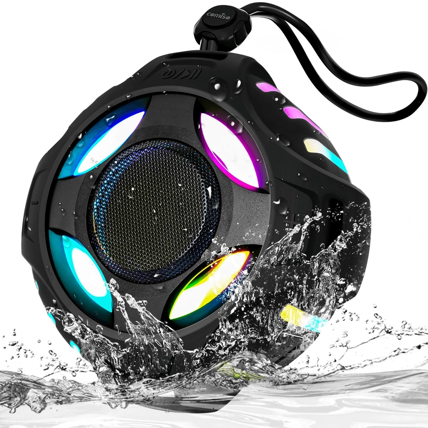 Portable Bluetooth Speaker - Waterproof Wireless 12H Playtime
