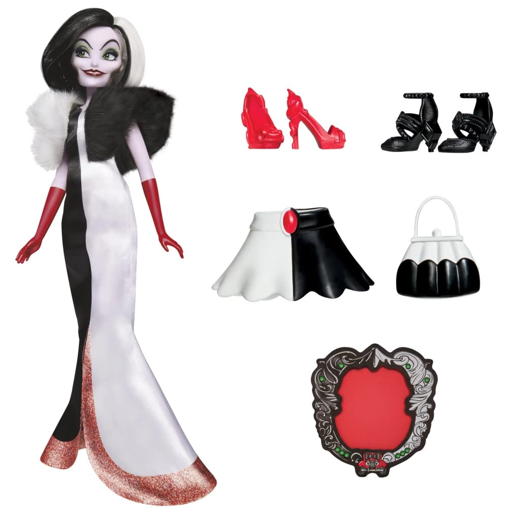 Cruella De Vil Fashion Doll - 11-inch Plastic Ages 5+