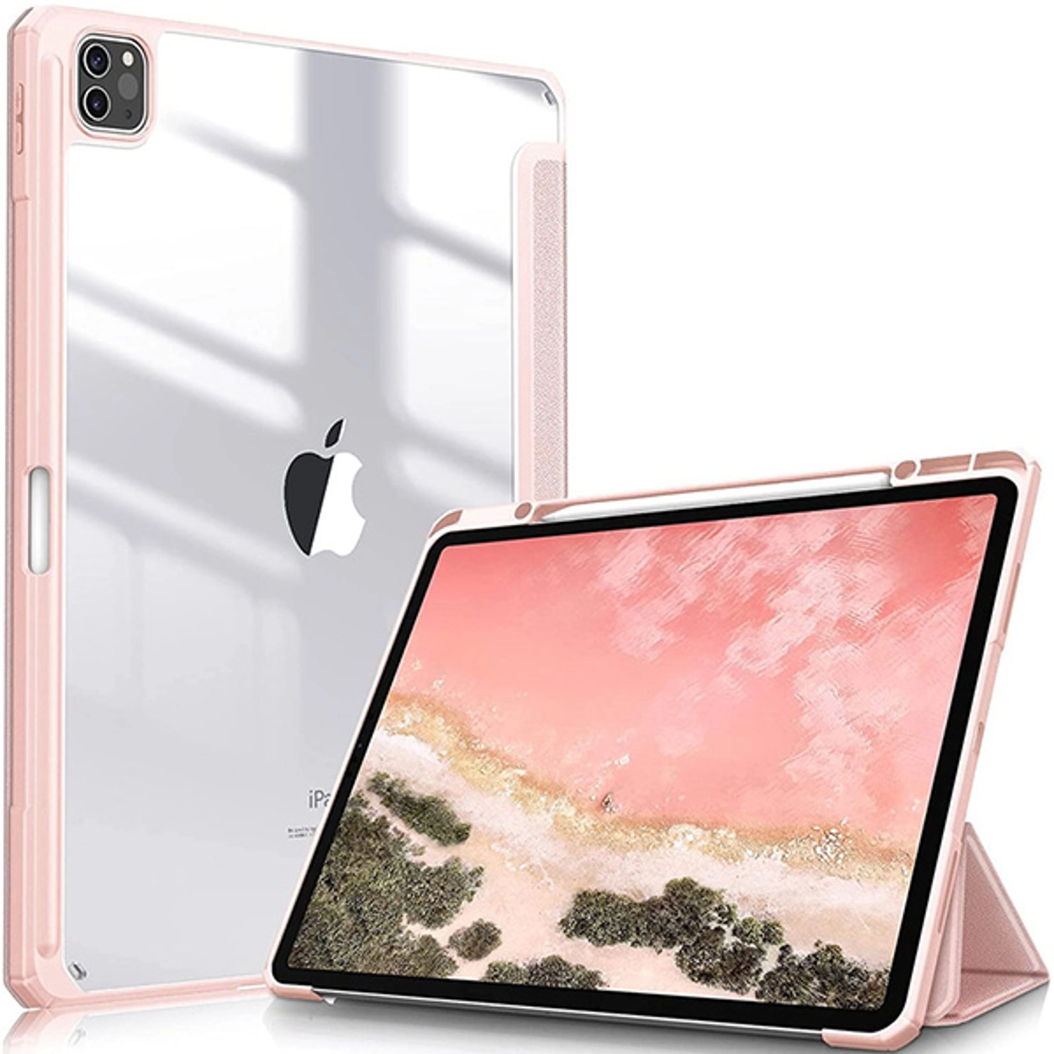 Magnetic Case with Screen Protector for iPad Pro