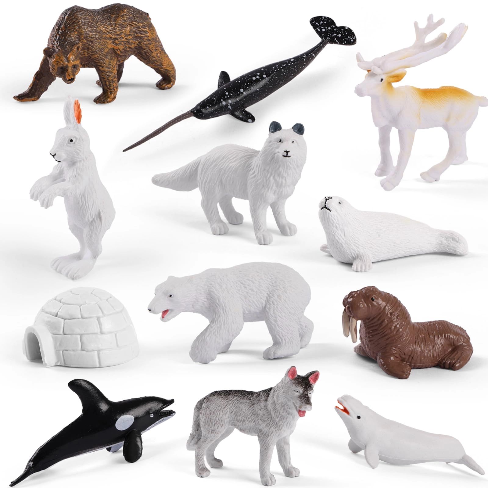 Maxmoc Arctic Animals Toy Set - 2 yr(s) 12 piece(s)