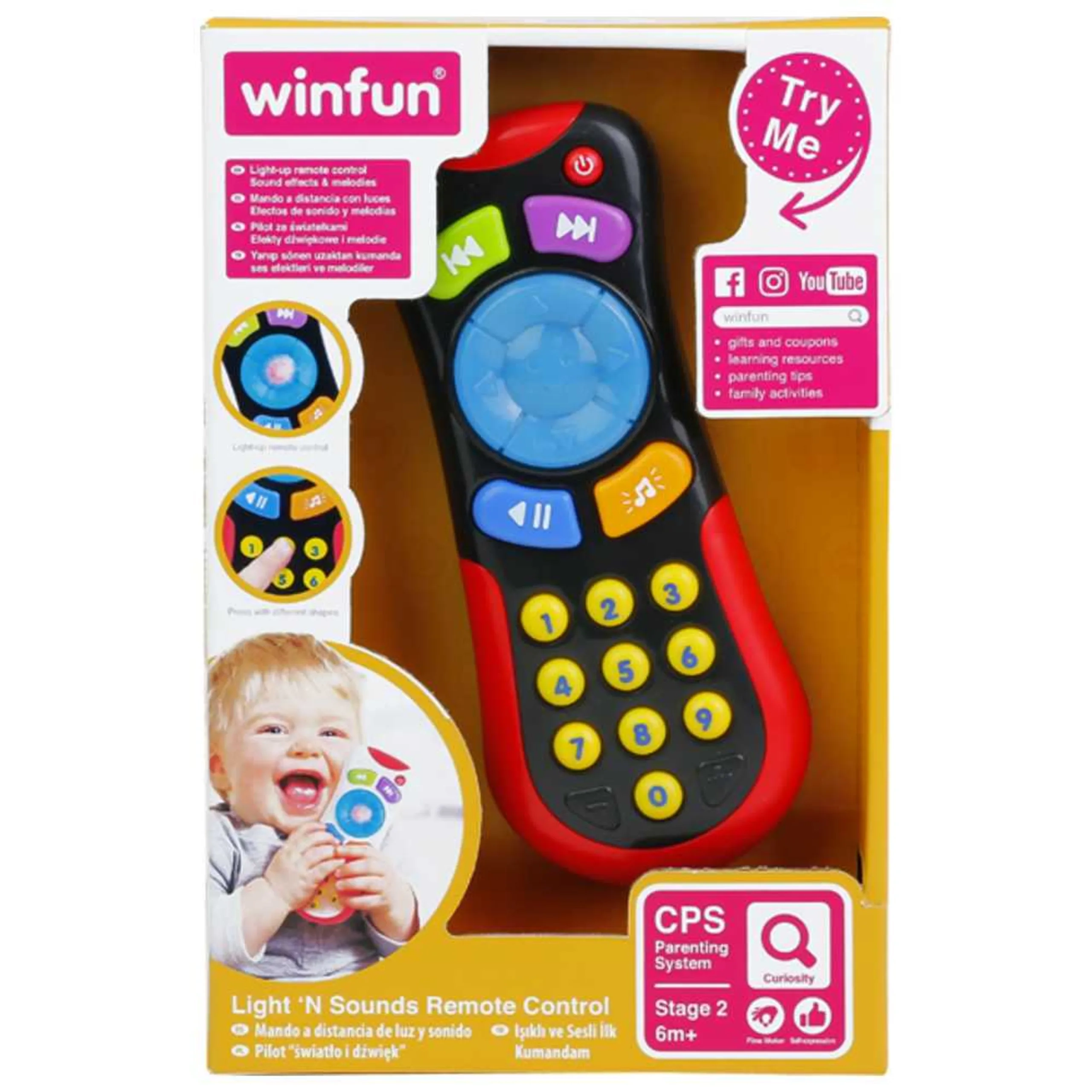 Light N' Sounds Remote - Suitable for 6 months & above