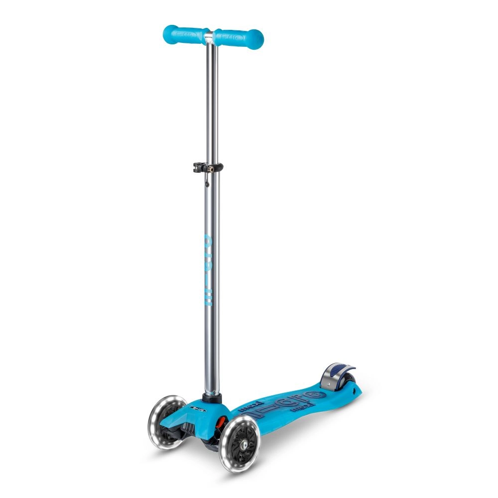 Maxi Deluxe 3-Wheel Kick Scooter – 120/80 mm LED