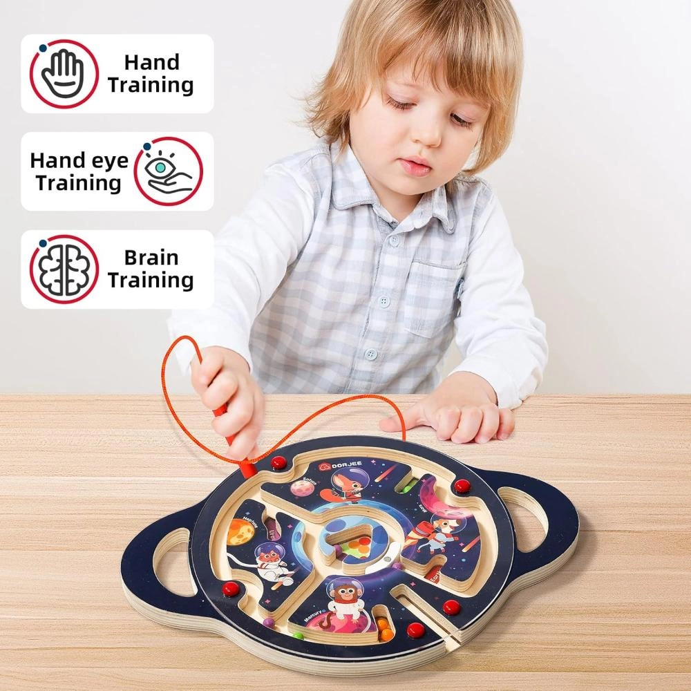 Space Explorer Magnetic Maze Toy - 3 years and above