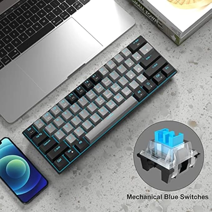 60% Mechanical Gaming Keyboard - Wired