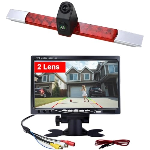 HD Brake Light Reversing Camera - 628x586 pixels