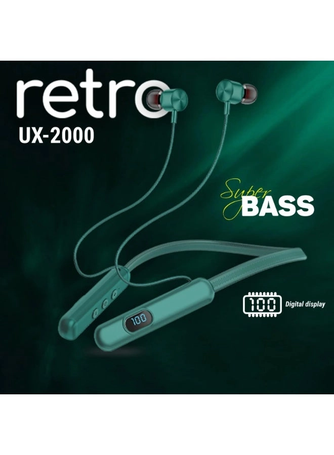 UX-2000 Retro Wireless Headphone
