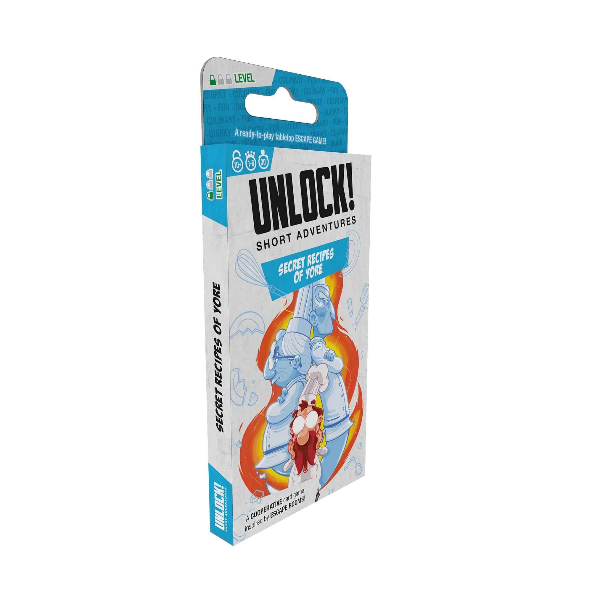 Asmodee UNLOCK! Short Adventures 1: Secret Recipes of Yore - Card Game