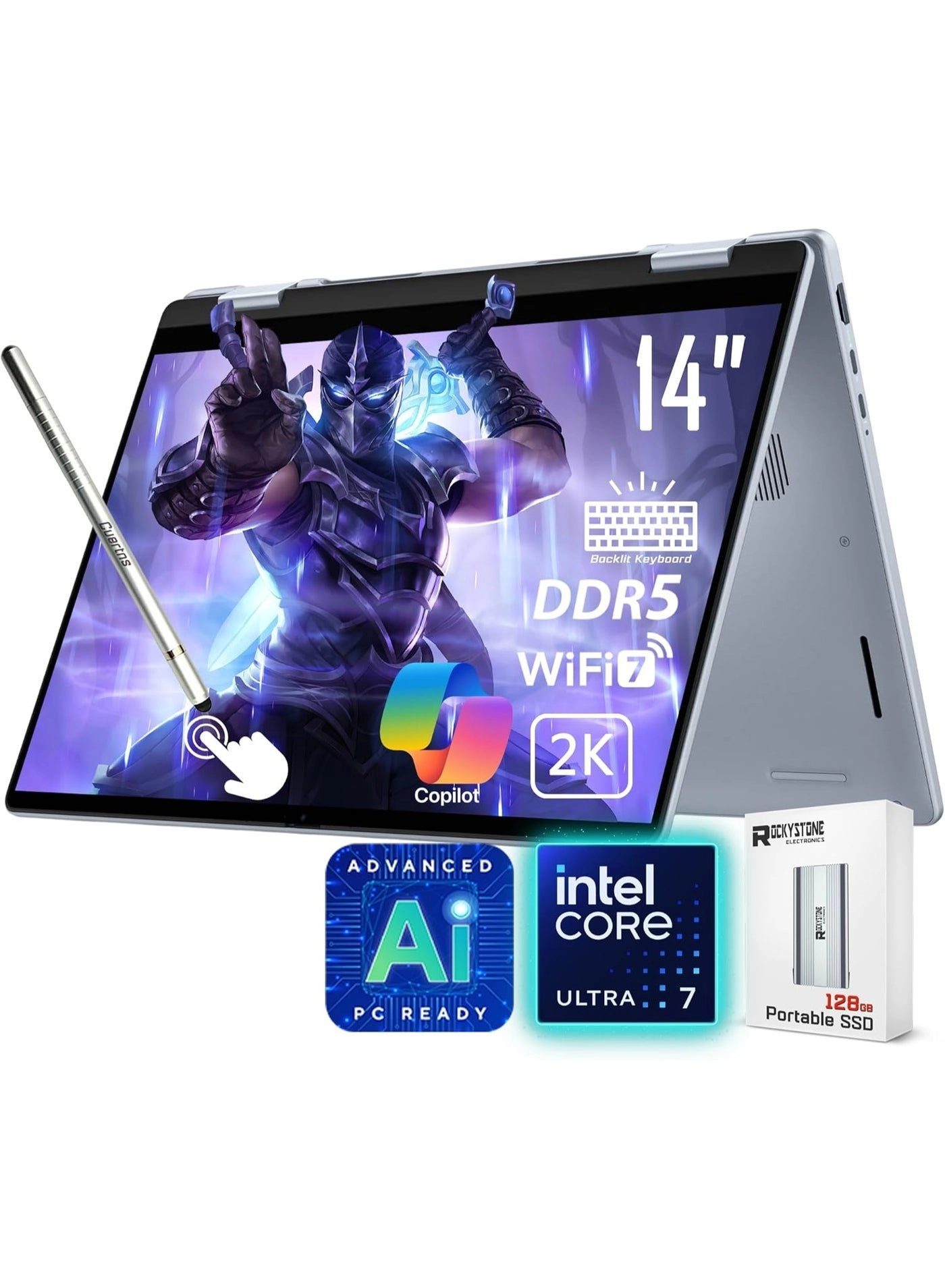 Plus 2-in-1 Convertible 256V - 14'' Core Ultra 7 16GB DDR5 1TB SSD