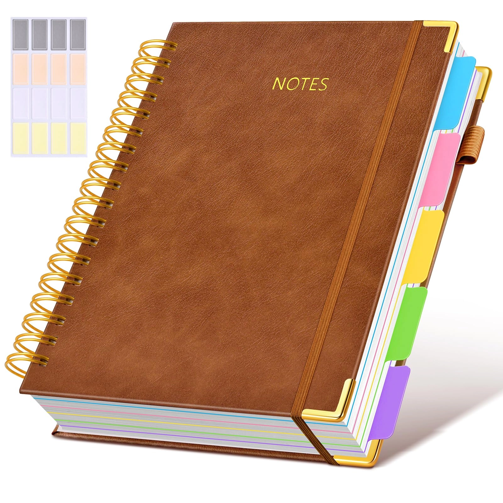 Spiral Notebook Large Hardcover - Lined 150 Sheets