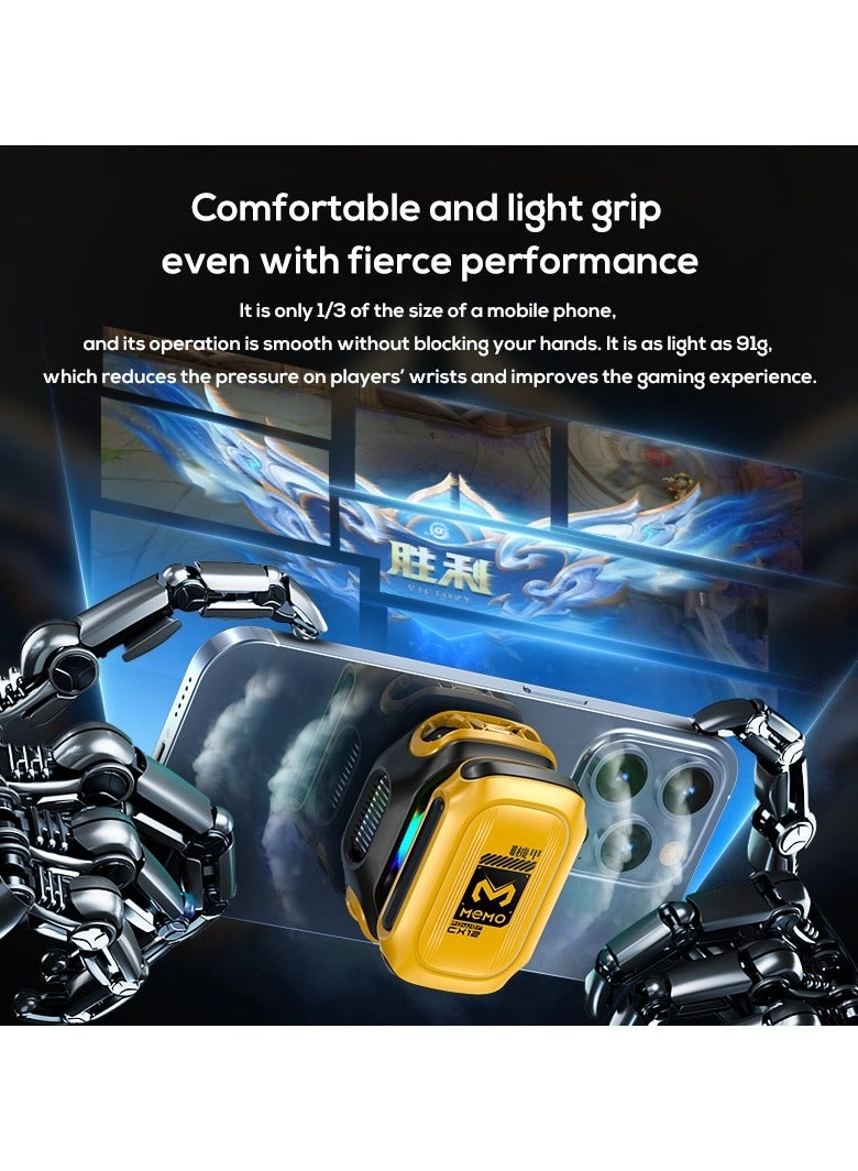 Mobile Phone Cooler - Game Fan PUBG Designed for iPhone 12/13 Semiconductor Heatsink