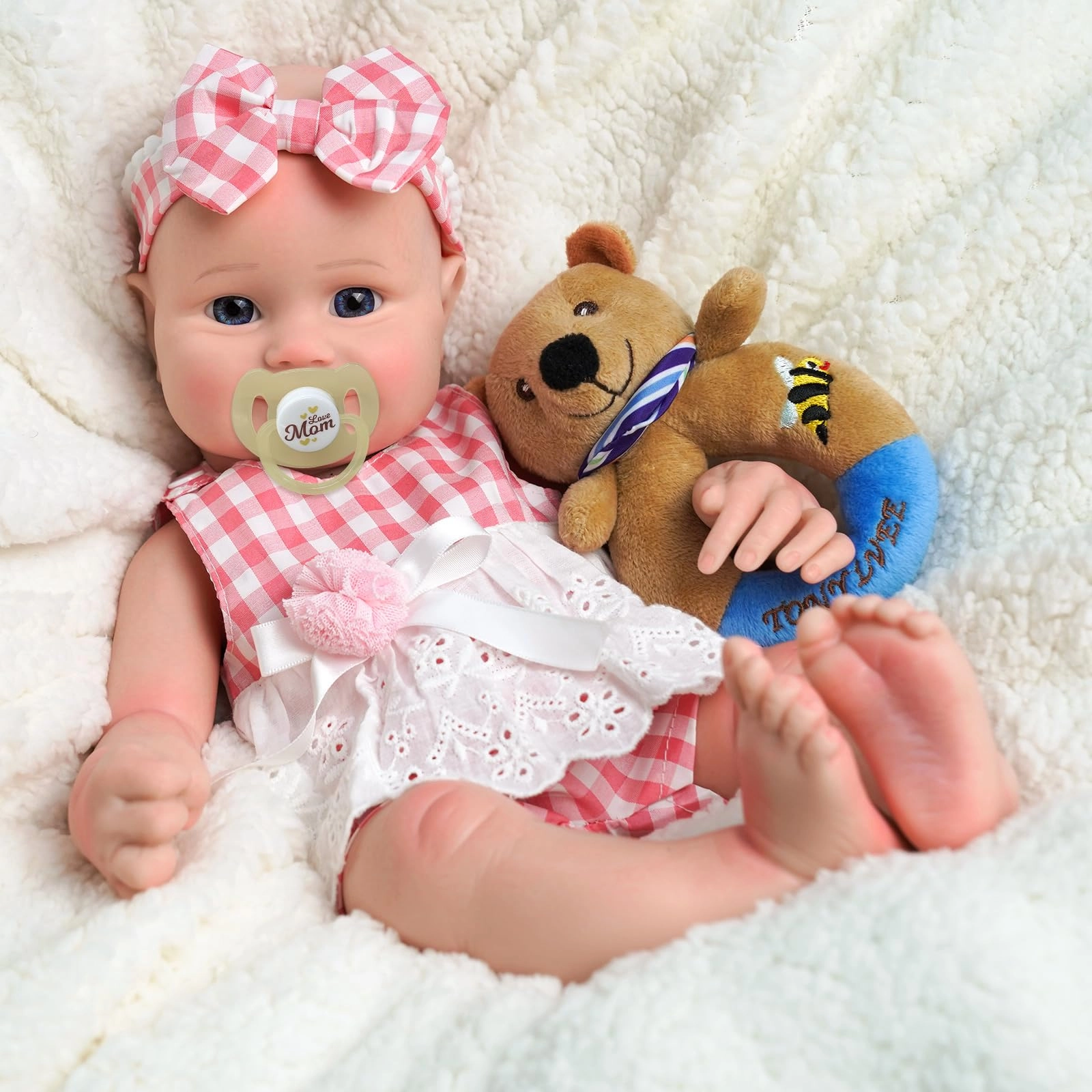 Reborn Baby Doll - 16-Inch Silicone Ages 3+