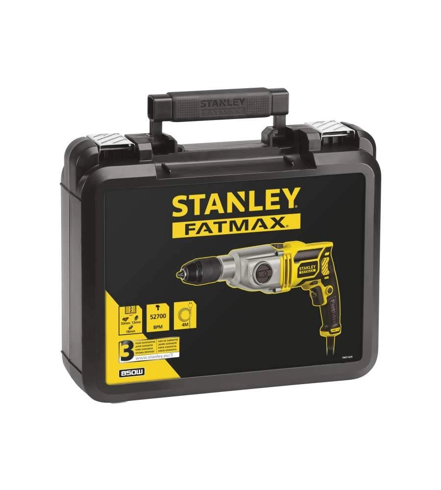 Stanley FMEH850K-QS - Taladro Percutor 850W 2 Velocidades