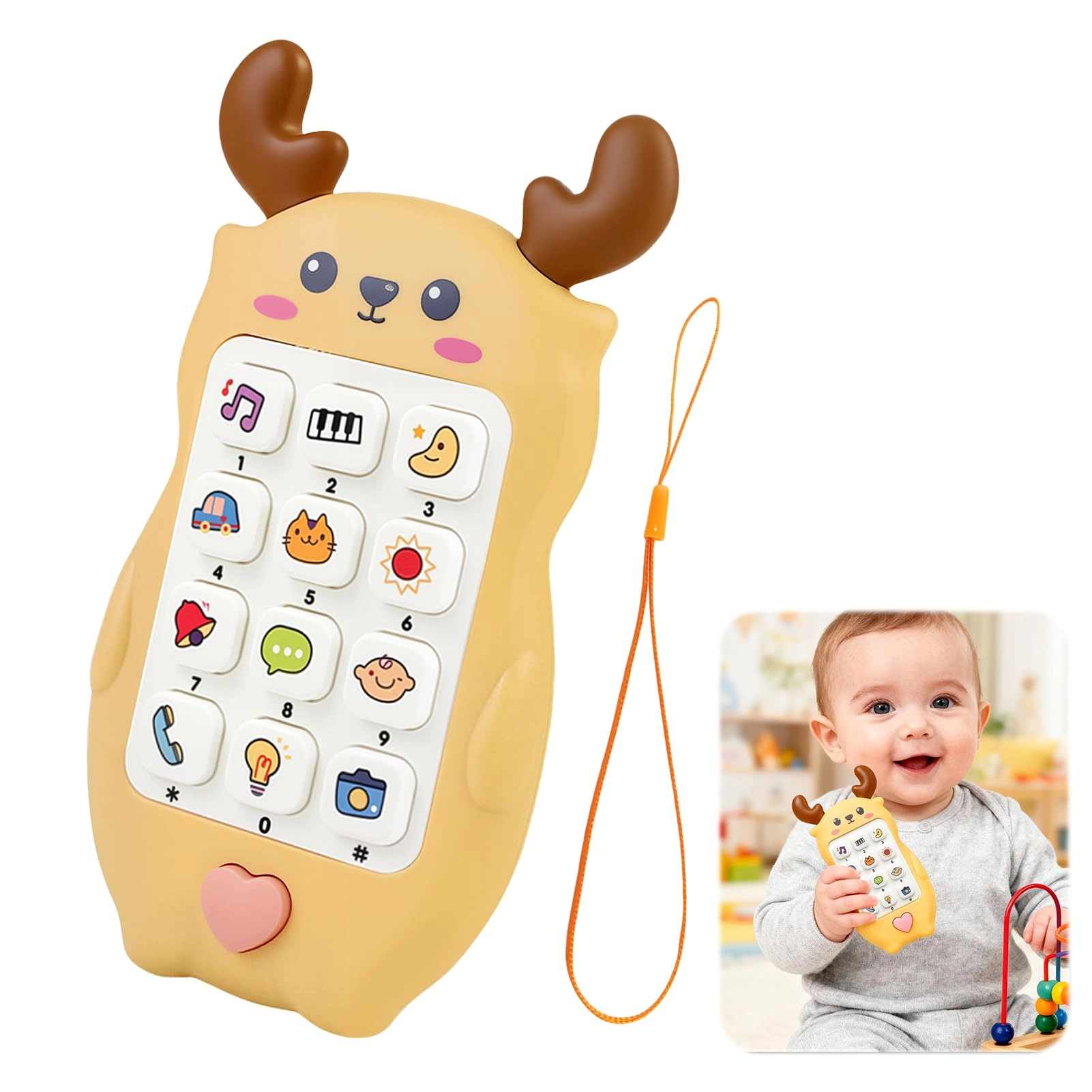 eddrfy CYX-Kids Early Learning Phone - 1 to 3 years 1.0 pieces