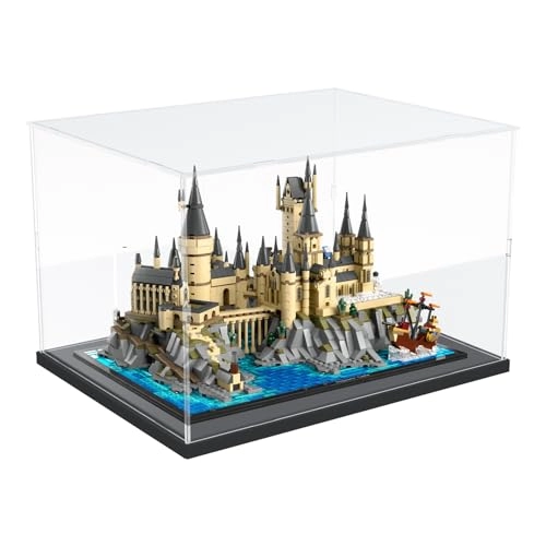 Acrylic Display Case - 1 piece(s) Compatible with Lego Hogwarts Castle 76419, Lego Himeji Castle 21060, Lego Snow White 43242