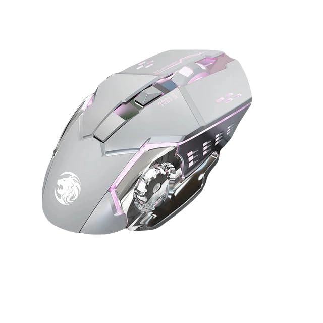 2.4G Wireless Mute RGB Light Honeycomb Gaming Mouse - 2.4G Wireless