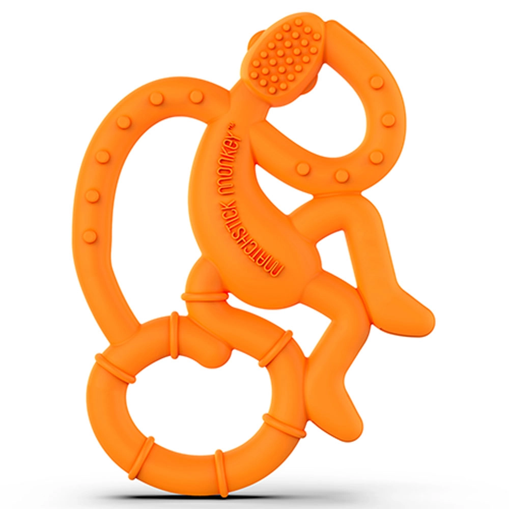 Mini Monkey Teether - Blue 3 Months