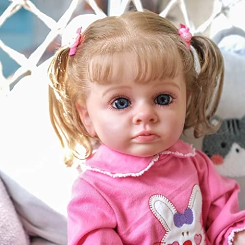 Reborn Baby Doll - 55 cm silicone vinyl