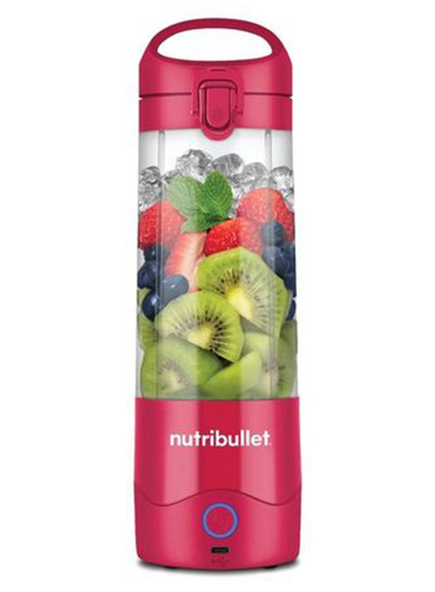 NutriBullet BD-BX629A-23 - USB-C Rechargeable, Tritan Plastic, Handled Sip Lid