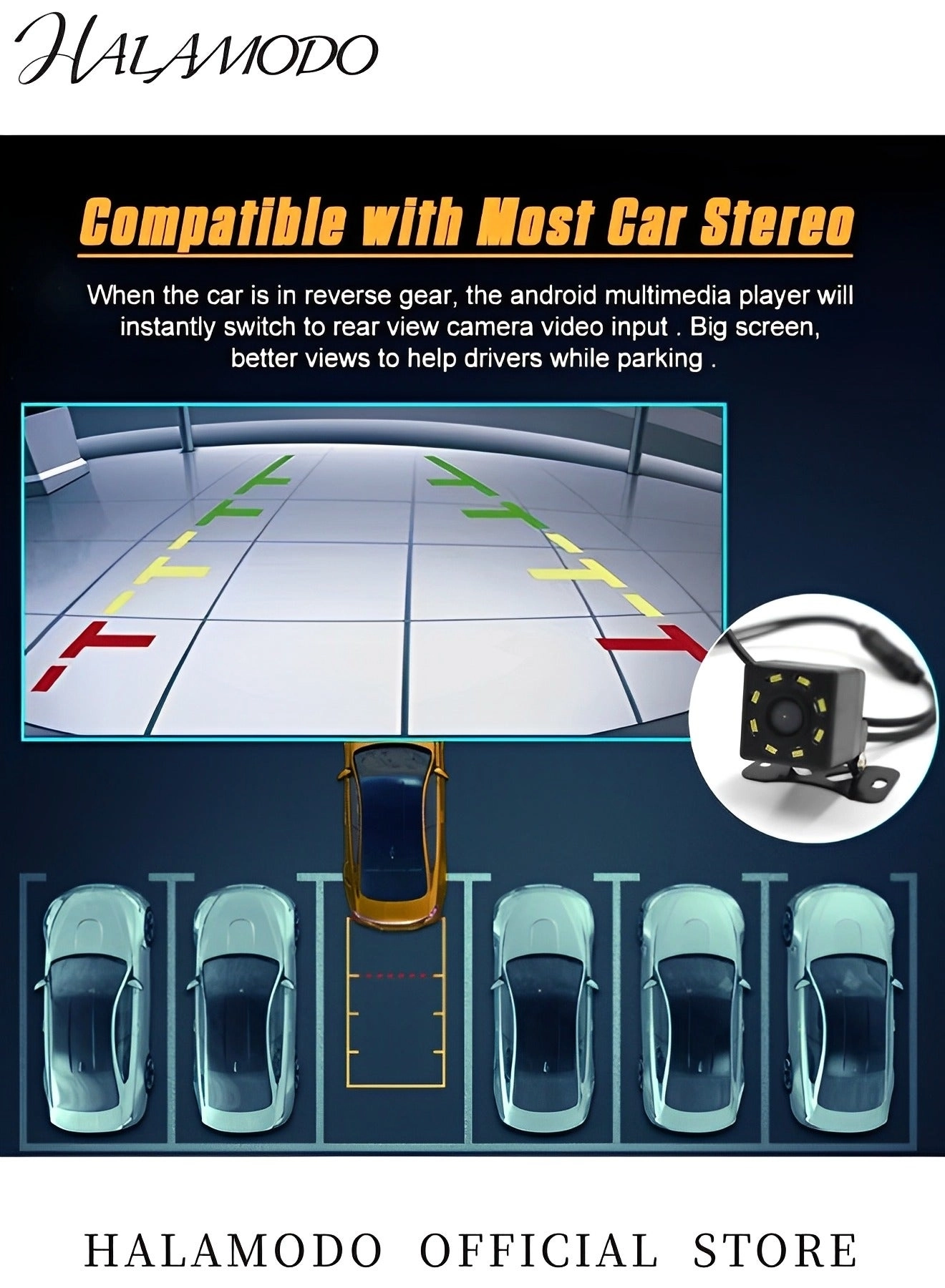 Backup Camera - Night Vision 648x488 pixels