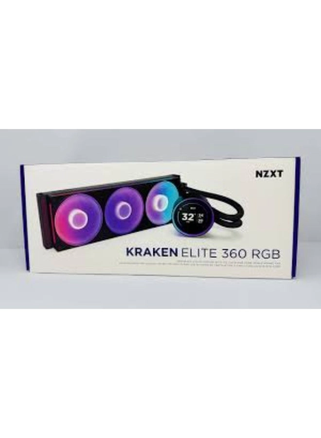 Kraken Elite 360 RGB - three fan(s)