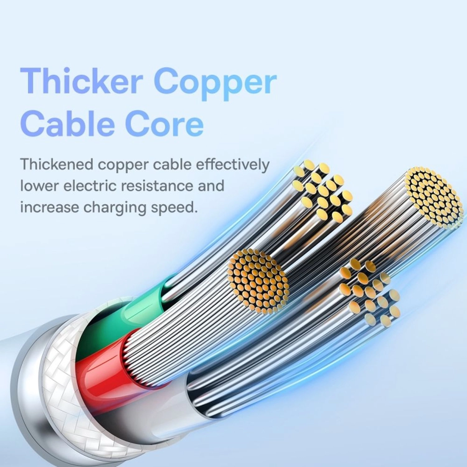 Pudding Series Cable 100W USB to USB-C 1.2m